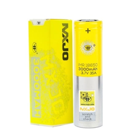e-liquide Accu 18650 IMR 3000 mAh - MXJO pas cher
