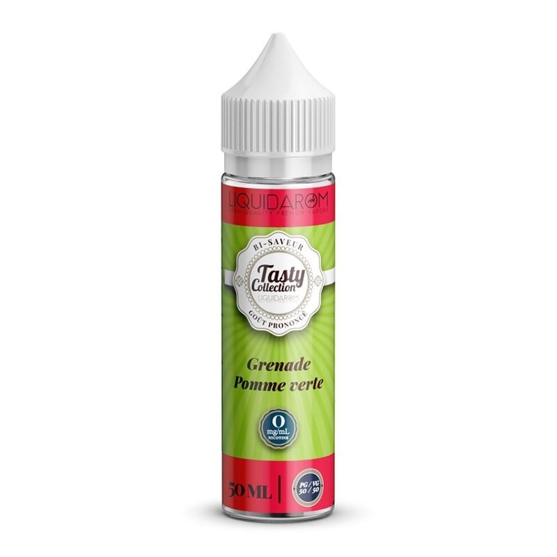 e-liquide Grenade Pomme Verte 50 ml - Tasty Collection By LiquidArom pas cher