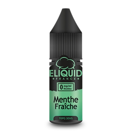 Menthe Fraîche 10 ml - Eliquid France pas cher