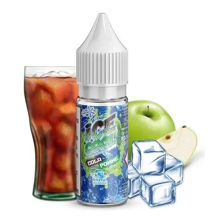 Cola Pomme 10 ml - Ice Cool By Liquidarom pas cher