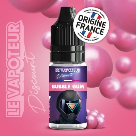 E-liquide Bubble Gum 10 ml - Le Vapoteur Discount pas cher