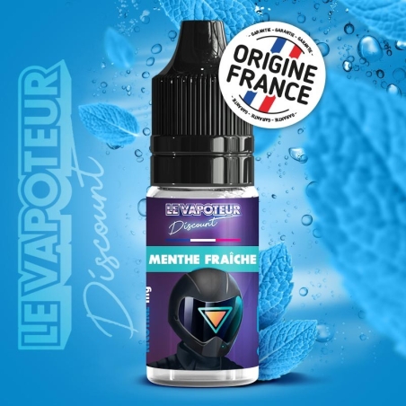 Menthe Fraiche 10 ml - Le Vapoteur Discount pas cher