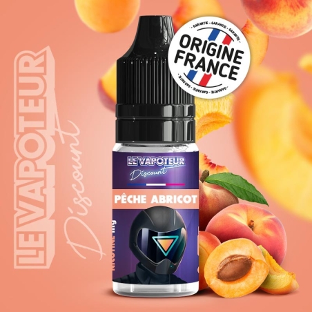 Pêche Abricot 10 ml - Le Vapoteur Discount pas cher