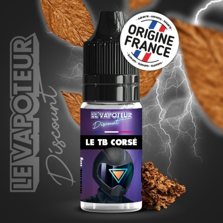 Le TB Corsé 10ml - Le Vapoteur Discount pas cher Le TB Corsé 10ml - Le Vapoteur Discount pas cher