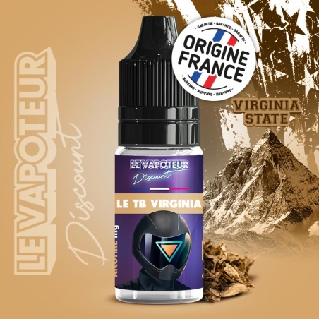 Le TB Virginie 10 ml - Le Vapoteur Discount pas cher Le TB Virginie 10 ml - Le Vapoteur Discount pas cher