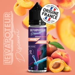 Pêche Abricot 50 ml - Le Vapoteur Discount pas cher