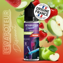 Pomme Fraise 50 ml - Le Vapoteur Discount pas cher