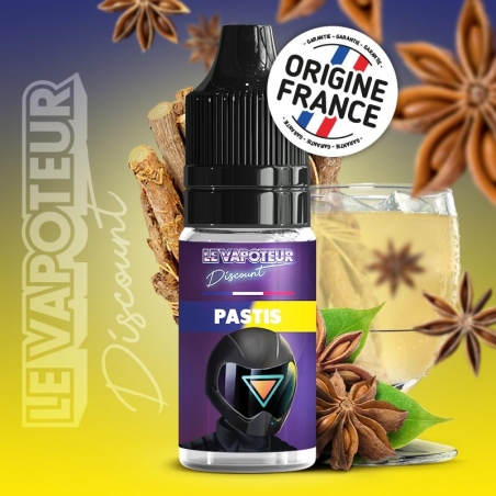 Pastis 10 ml - Le Vapoteur Discount pas cher