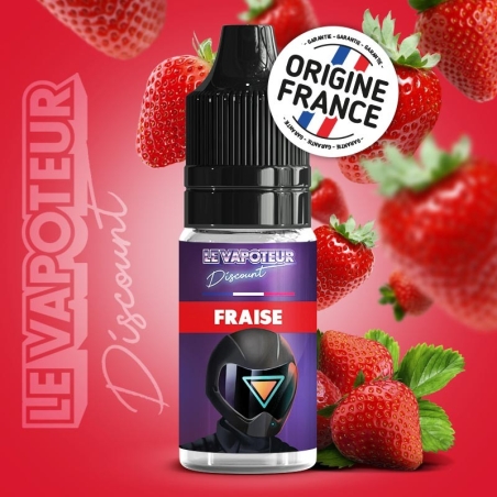 Fraise 10 ml - Le Vapoteur Discount pas cher