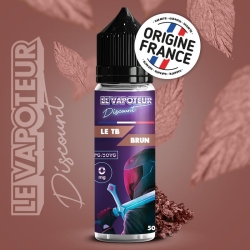 Le TB Brun 50 ml - Le Vapoteur Discount pas cher