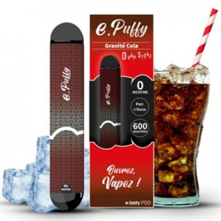 E.Puffy Granité Cola - E.Tasty pas cher E.Puffy Granité Cola - E.Tasty pas cher
