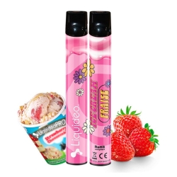 Wpuff Ice Cream Fraise - Liquideo pas cher