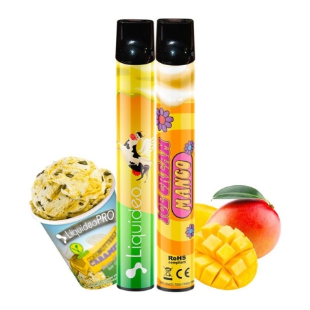 Puff Ice Cream Mango - Wpuff Liquideo pas cher Puff Ice Cream Mango - Wpuff Liquideo pas cher