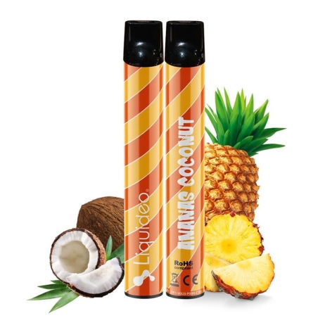 Puff Ananas Coconut - Wpuff Liquideo pas cher Puff Ananas Coconut - Wpuff Liquideo pas cher