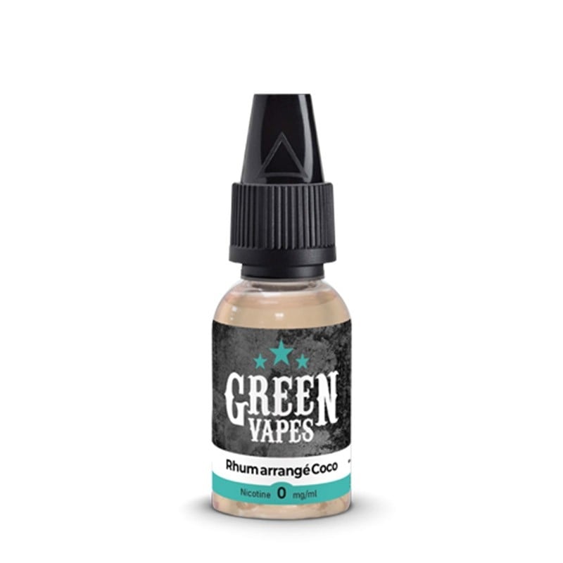 e-liquide Rhum Arrangé Coco 10 ml - Green Vapes pas cher