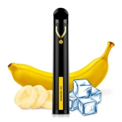Vape Pen V800 Banana Ice - Dinner Lady Puff, la cigarette électronique jetable pas cher