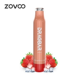 Puff Dragbar Strawberry Ice - Zovoo Puff, la cigarette électronique jetable pas cher