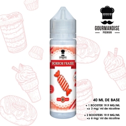 Bonbon Fraise 40 ml - Gourmandise pas cher