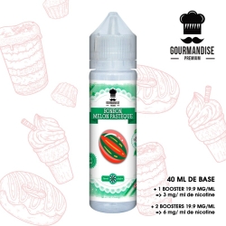 Bonbon Pastèque Melon 40 ml - Gourmandise pas cher