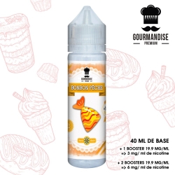 Bonbon Pêche 40 ml - Gourmandise pas cher