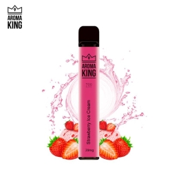 Puff Strawberry Ice Cream - Aroma King pas cher