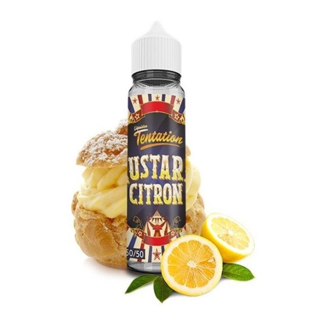 Custard Citron 50 ml - Liquideo Tentation pas cher