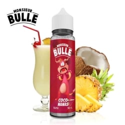 Coco Nanas 50 ml - Liquideo Monsieur Bulle pas cher
