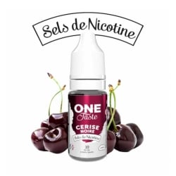 Cerise Noire 10 ml Sels de Nicotine - One Taste pas cher