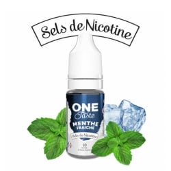 Menthe Fraîche 10ml Sels de Nicotine - One Taste pas cher