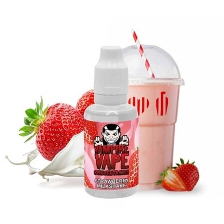 Concentré Strawberry Milkshake 30 ml - Vampire Vape pas cher
