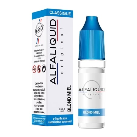 e-liquide Blond Miel 10 ml - Alfaliquid pas cher