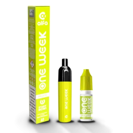 Alfa One Week - Fruité Notre sélection des meilleures cigarettes électroniques pas chères pas cher Alfa One Week - Fruité Notre sélection des meilleures cigarettes électroniques pas chères pas cher