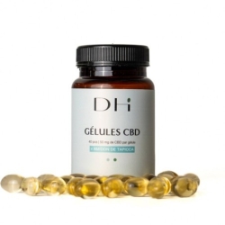 Gélules 50mg CBD - Amidon de Tapioca - Deli Hemp Alimentaire CBD pas cher