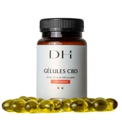 Gélules CBD 50mg Rhodiole - Deli Hemp Alimentaire CBD pas cher