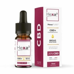 Huile CBD 20% Broad Spectrum 10ml - HexaPURE® Huiles CBD pas cher