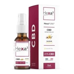 Huile Spray CBD 20% MCT Vanille 10ml - HexaPURE®
