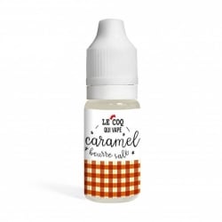 E-liquide Caramel Beurre Salé 10 ml - Le Coq qui Vape pas cher
