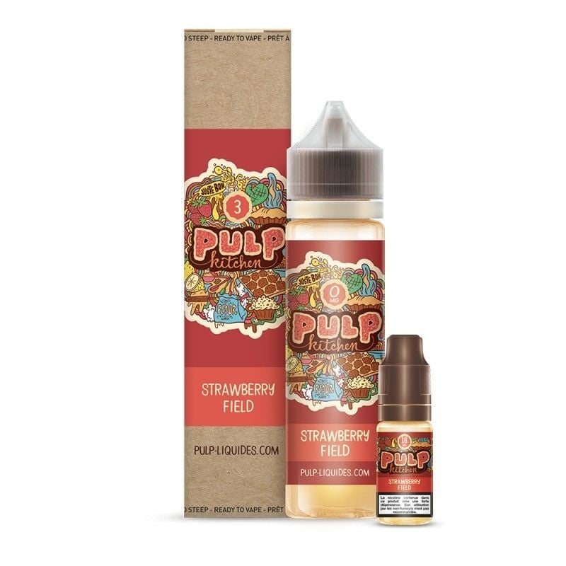 e-liquide Strawberry Field Pulp Kitchen 60 ml - Pulp pas cher