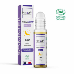 Roll-on CBD Sommeil 10ml - HexaSOM® Cosmétiques CBD pas cher