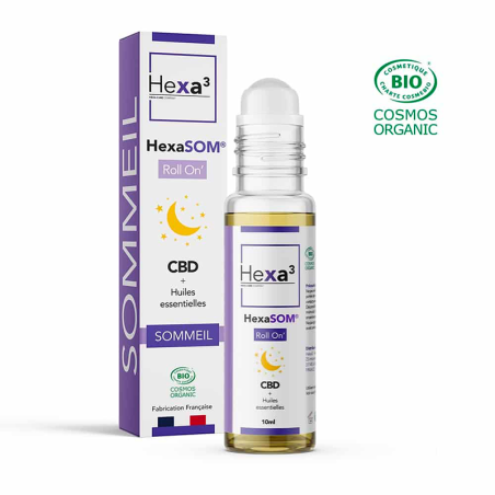 Roll-on CBD Bio Sommeil HexaSOM® pas cher Roll-on CBD Bio Sommeil HexaSOM® pas cher
