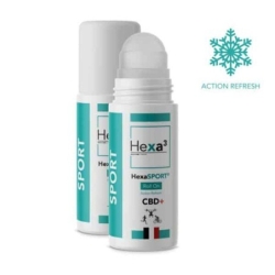 Roll-on CBD Refresh 50 ml - HexaSPORT® pas cher