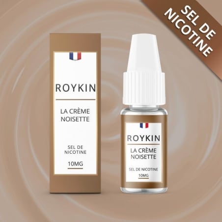 Crème de Noisette Sel de Nicotine 10 ml - Roykin pas cher