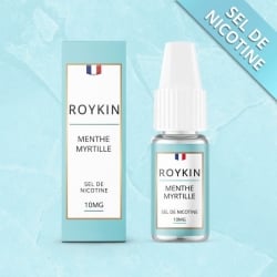 Menthe Myrtille Sel de Nicotine 10ml - Roykin pas cher
