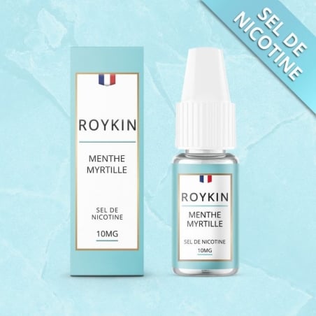 Menthe Myrtille Sel de Nicotine 10 ml - Roykin pas cher