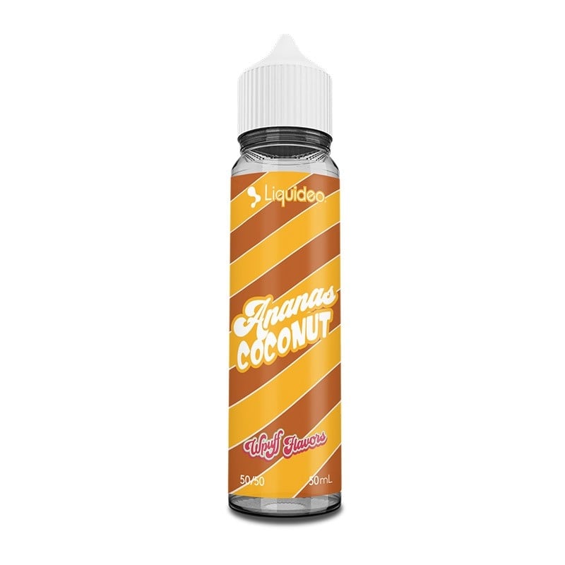 e-liquide Ananas Coconut Wpuff Flavors 50 ml - Liquideo pas cher