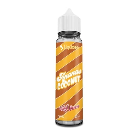 Ananas Coconut Wpuff Flavors 50 ml - Liquideo pas cher