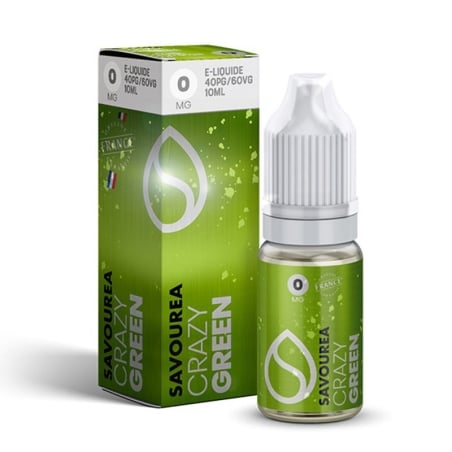e-liquide Crazy Green 10 ml - Savourea pas cher