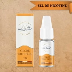 Globe Trotteur Sel de Nicotine 10 ml - Petit Nuage pas cher
