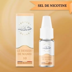 Le Dessert de Mamie Sel de Nicotine 10 ml - Petit Nuage pas cher