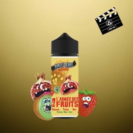 L'Armée des 12 Fruits 100 ml - Movie Juice pas cher